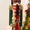 Glitzhome® 42"H Wooden Christmas African American King Nutcracker